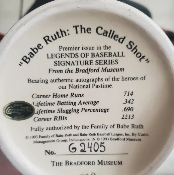 Babe Ruth stein - Picture 3 of 3